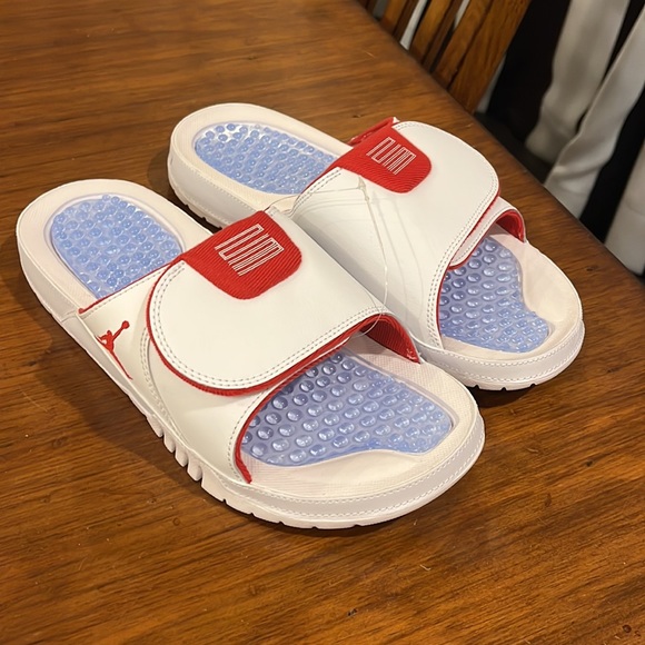 Nike Air Jordan Hydro XI Retro Slides Sandals Shoes new AA1336 166 Mens Size 12 - Picture 2 of 13